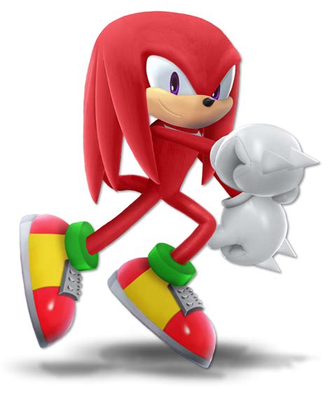 Knuckles Smashing Vanilla